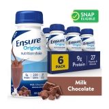 Ensure Original Milk Chocolate Nutrition Shake Ready To Drink 8 fl oz 6 Pack