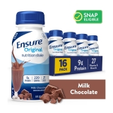 Ensure Original Meal Replacement Nutrition Shake Milk Chocolate 8 fl oz 16 Pack Ready to Drink