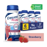 Ensure Plus Strawberry Meal Replacement Shake 8 fl oz 6 Pack Ready to Drink