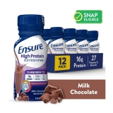 Ensure High Protein Nutrition Shake Milk Chocolate 8 fl oz 12 Count