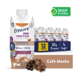 Ensure Max Protein Nutrition Shake Cafe Mocha 11 fl oz 12 Count
