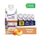Ensure Max Protein Nutrition Shake Creamy Peach 11 fl oz 12 Count
