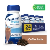 Ensure Original Coffee Latte Meal Replacement Shake 8 fl oz 24 Count