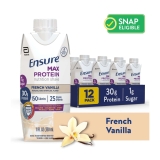 Ensure Max Protein Nutrition Shake French Vanilla 11 fl oz 12 Count