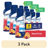 Ensure Clear Nutrition Drink Mixed Fruit 10 fl oz 4 Count -3 Pack