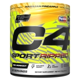 Cellucor C4 Sport Ripped Pre Workout Powder Popsicle Hawaiian Pineapple 20 Servings