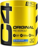 Cellucor C4 Original Icy Blue Razz Pre Workout Powder 30 Servings