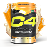 Cellucor C4 Ultimate Shred Pre-Workout Powder Orange Creamsicle Flavor 20 Servings.