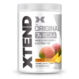 XTEND Original Mango Madness BCAA Powder - Sugar-Free Post Workout Recovery Drink - 7g BCAAs - 30 Servings - For Men & Women