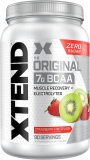 XTEND Original BCAA Powder 7G BCAA Sugar Free Muscle Recovery Drink Amino Acids Strawberry Kiwi Flavor 2.78 lb 90 Servings