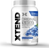 XTEND Original 7G BCAA Powder Muscle Recovery Sugar-Free Blue Raspberry Ice 90 Servings