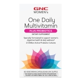 GNC Women's Multi Plus Probiotics 60 Capsules 60 Servings
