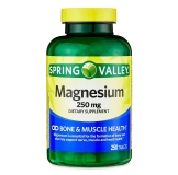 Spring Valley Magnesium Bone Muscle Health Dietary Supplement Tablets 250 mg 250 Count