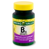 Spring Valley Vitamin B12 Tablets 500 mcg 100 Count