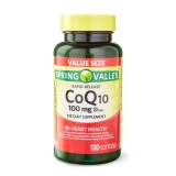 Spring Valley Rapid-Release CoQ10 100mg Softgels 120 Count