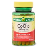Spring Valley Rapid Release CoQ10 Supplement 100mg 30 Count