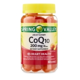 Spring Valley CoQ10 Adult Gummies 200mg 60 Count for Energy Boost and Heart Health