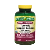 Spring Valley Extra Strength Turmeric Curcumin Complex Softgels 1000mg 90 Ct