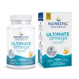 Nordic Naturals Ultimate Omega Lemon 1280mg Fish Oil 60 Ct Softgels