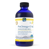 Nordic Naturals ProOmega-D Xtra Liquid Lemon 3400 Mg Fish Oil 8 Fl Oz