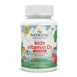 Nordic Naturals Vitamin D3 Gummies Kids 400 IU Healthy Immunity 60 Ct