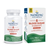 Nordic Naturals Omega Blood Sugar Softgels Lemon Non GMO 896 Mg 60 Ct