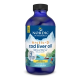 Nordic Naturals Arctic D Cod Liver Oil Liquid 1060mg Lemon 8 Oz
