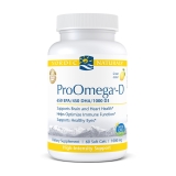 Nordic Naturals ProOmega-D Softgels 1280mg Lemon EPA DHA 60 Ct