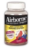 Airborne Mixed Berry Gummies 1000mg Vitamin C Minerals Herbs Immune Support 42 Count