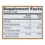 Airborne Zinc Vitamin C Orange Flavored Chewable Tablets 32 Count