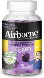 Airborne Elderberry Gummies - 50 Count Bottle