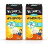 Airborne Chews Zinc 32 ct Pack of 2 - America Package Deal