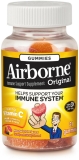 Airborne Assorted Fruit Gummies 21 count 1000mg Vitamin C Minerals Herbs Immune Support Pack of 2