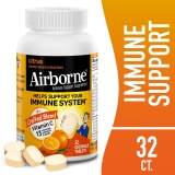 Airborne 1000mg Vitamin C Immune Support Effervescent Tablets 2 Pack Citrus Flavor 32 ct