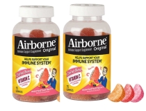 Airborne Boost Your Immune System with 75 Gummies in Each Bottle - Pack of 2