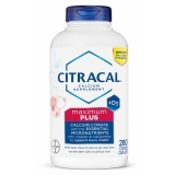 Citracal Calcium Citrate Maximum Plus Caplets D3 280 Count