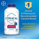 Citracal Maximum Calcium Citrate Caplets with D3 280 Caplets 630 mg Boost