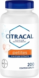 Citracal Calcium Citrate Vitamin D Petites 200 ea Pack of 3
