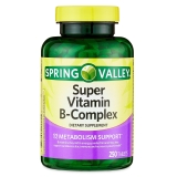 Spring Valley Super Vitamin BComplex Dietary Supplement Tablets 250 Count