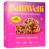 BelliWelli Chocolate Chip Soft Baked Probiotic Bar 4x1.4 oz Bars