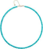 MATEO New York Womens Turquoise Anklet