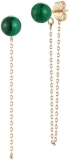 MATEO New York Malachite Gemstone Pendant Necklace