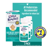Little Remedies Gas Relief Drops Natural Berry Flavor Safe For Newborns 1 fl oz 3 Pack