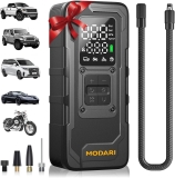 Tire Inflator 160 PSI Air Pump Pressure Gauge for Car Pickup Motor  Portable Wireless