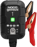NOCO GENIUS1 1A Smart Car Battery Charger 6V 12V Automotive Maintainer Trickle Float Desulfator Motorcycle ATV Lithium Deep Cycle Batteries