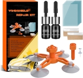 Windshield Repair Kit 2 Pack High New Upgrade Efficiency Glass Repair Fluid Car Glass Repair Kit Windshield for Fixing Chips Cracks Bulls-Eye and Star-Shape Crack