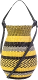 SENSI STUDIO El Cantaro Woven Straw Medium Bucket