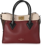 Louis Vuitton Pre-Loved Wine Monogram Canvas On My Side MM