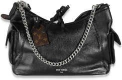 Louis Vuitton Pre-Loved Black Lambskin CarryAll Cargo Vibe PM