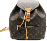 Louis Vuitton Pre-Loved Monogram Canvas Montsouris Backpack NM